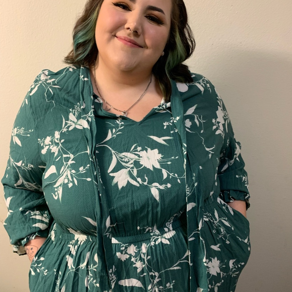Ava & Viv Teal Dress